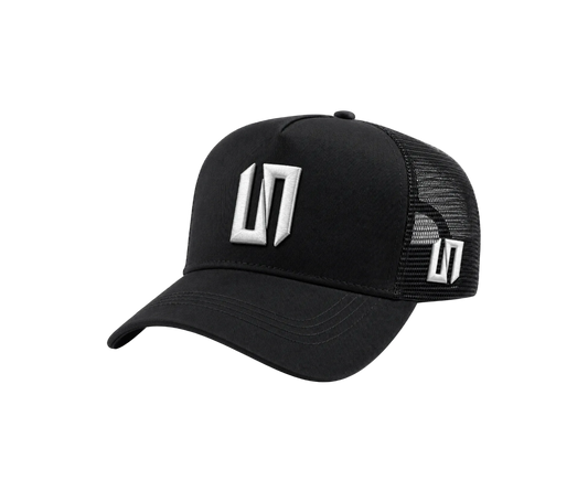 OG Black & White Trucker