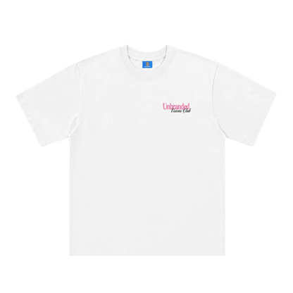 White & Pink Club Della Visione Tee
