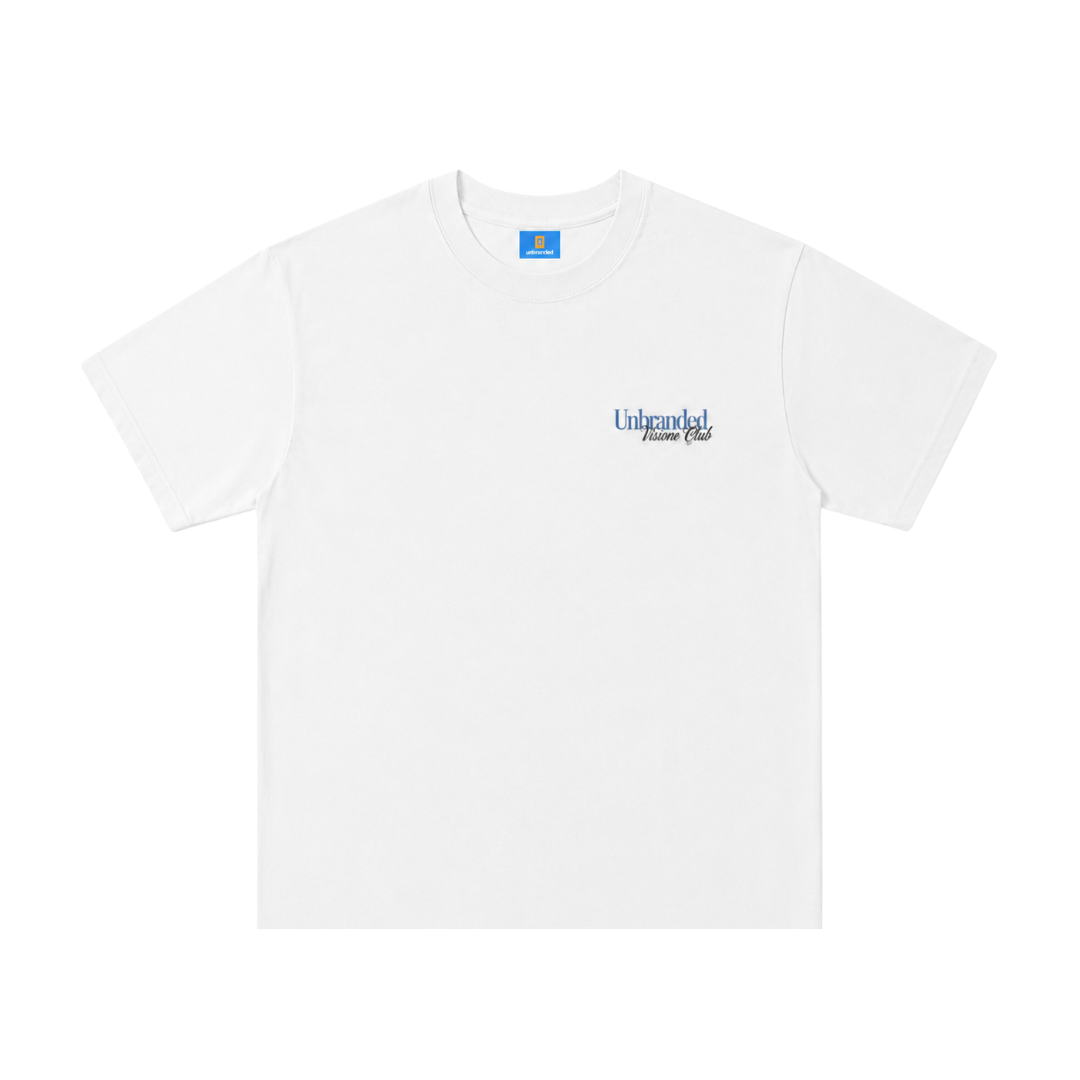 White & Blue Club Della Visione Tee