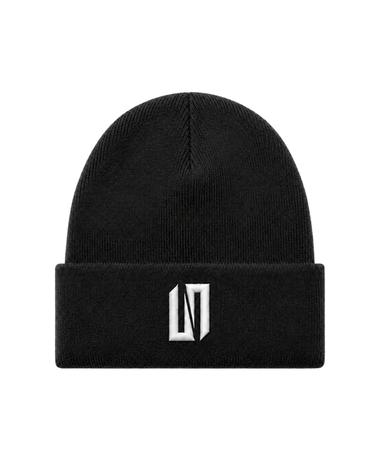 Basic Black & White Beanie