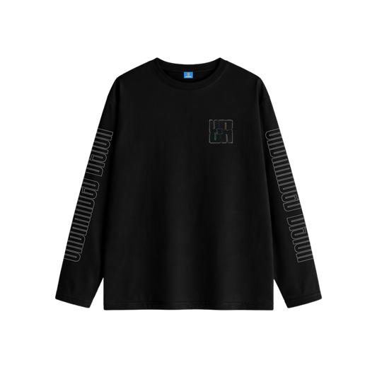 Black long sleeve visionary tee