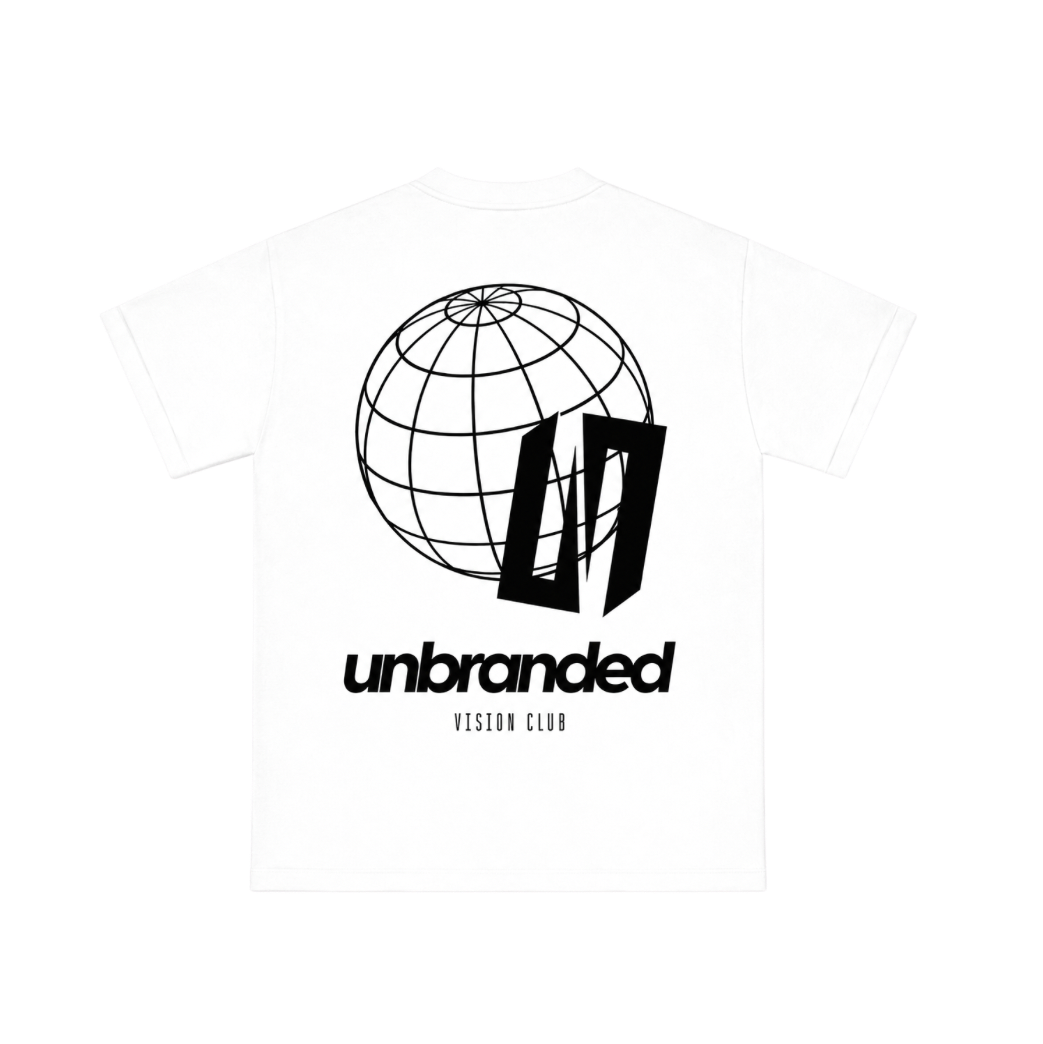 White vision club tee